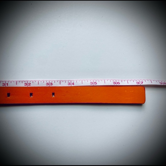 CALVIN KLEIN - Ladies Orange Belt - Picture 6 of 6